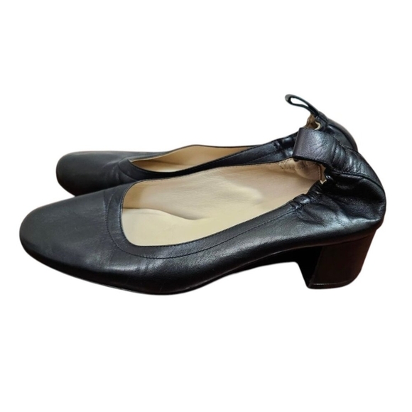 EVERLANE WOMENS SHOES Size  5 Black ALL LEATHER MADE IN ITALY - Picture 5 of 11